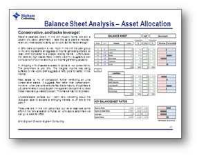 Peer Group Benchmarking Case Study